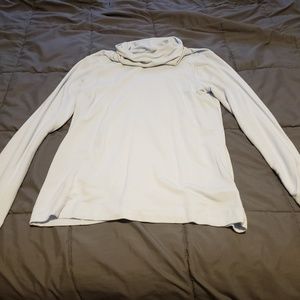 Blue turtle neck sweater